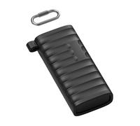Lector de tarjetas USB C USB C a tarjetas de memoria, adaptador de tarjeta de memoria, funda de transporte para teléfono, portátil, tablet, funda de aluminio