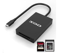 Lector de Tarjetas XQD Lector USB C XQD/SD Lector de Tarjetas Memoria - 5Gpbs Lector XQD Tipo C Compatible con Sony G/M Series, Lexar 2933x/1400x USB Mark XQD Card, Tarjeta SD para Windows/Mac OS