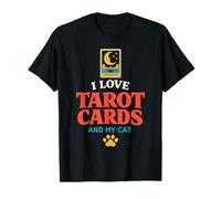 Lector de Tarot Astrología Mística Humor Brujo Tarot Espiritual Camiseta