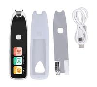 Lector de traducción, bolígrafo, escáner, Pantalla táctil, Diccionario, bolígrafo de Aprendizaje para traducción de Idiomas (White)