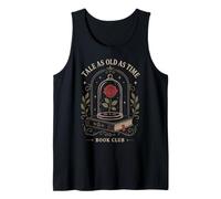 Lector del Club de Lectura Rose Romance Cuento de Hadas Literatura Camiseta sin Mangas