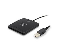 Lector de Tarjetas Inteligentes Ewent USB 2.0 Negro