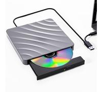 Lector DVD CD Externo para PC: Disquetera Externa USB 3.0 Grabadora DVD Externa para CD/DVD +/-RW, lector CD DVD Compatible con Windows 11/10/8/7/XP/Vista, Linux, Mac OS, PC Portatil, MacBook, iMac