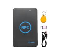 Lector/Escritor Chip Inteligente NFC 5 Bandas + Llavero 1XUID, Copiadora 125K y 13,56 M, Duplicadora HID, Clonadora Etiquetas, Llavero con IC