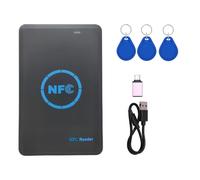 Lector/escritor de chip inteligente NFC de 5 bandas + llavero 3XUID, 125 000 lecturas, 13,56 000 lecturas