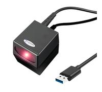 Escáner Estacionario, Fijo, Cable USB, Profesional, Automático, Escáner de Códigos de Barras Automático, Escaneo de Código de Barras, Lector de Códigos de Barras, Avanzado, Carcasa Sólida, HDWR HD-S90