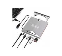Lector externo USB - ZENWIRE - H61 - Caja de metal plateado - Compatible con M-DISC - Compacto 15014018mm