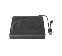 Lector grabador 3D externo Blu-Ray, USB 3.0 y Tipo-C, compatible con Windows 11/10/8, MacOS, Linux, portátil, con funda de transporte