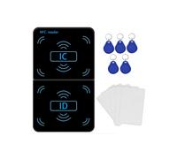 Lector, Grabador, Copiador, Duplicador, NFC, 125 KHz, 13,56 Mhz, USB, UID, T5577, EM4305, RFID, , Tarjeta Inteligente, Programador Cifrado