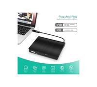 Lector/grabador externo de CD/DVD USB 3.0 y Tipo-C, grabador externo de CD/DVD/-RW/ROM