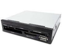 lector multitarjeta int negro coolbox cr400 + 3 colores