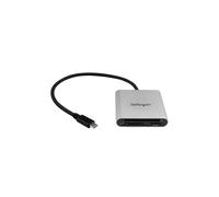Lector multitarjeta STARTECH con USB-C SD / MicroSD / CompactFlash - USB 3.0