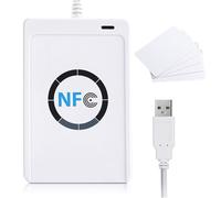 Lector NFC RFID Reader Writer Acr122u, lector USB sin contacto, compatible con Iso 14443a/B Felica NFC con velocidad de 424 Kbps para ordenadores de hasta 50 mm de alcance