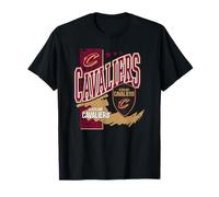 Lector Oficial de la NBA Cleveland Cavaliers Barred Camiseta
