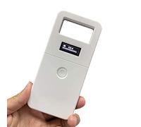 Lector para Mascotas, Portátil Mascota Escáner USB Animal ID Reader, 134.2Khz RFID Microchip Reader con Pantalla OLED, Cumple con la Norma ISO 11784/85, FDX-B, Puede Almacenar 8 Conjuntos de Datos