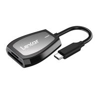 Lector profesional de doble ranura USB-C de Lexar