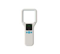 Lector RFID de Animales 134,2 Khz/125 Khz Escáner de Identificación de Mascotas USB Lector de Etiquetas de Animales Escáner de Mano para Perro