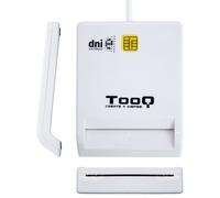 Lector SmartCard para Tarjetas de Identificación/Ciudadano/DNI USB2.0 (Blanco) - TooQ
