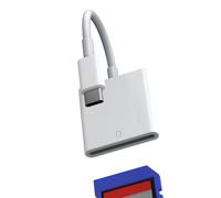 Lector Tarjetas SD USB C para iPhone16 15 Pro Max para Apple Tipo C Card Reader Adaptador para iPad Cámara Fotos MacBook Thunderbolt Targeta Almacenamiento Datos Android Compatible Con Samsung S24 S23