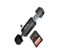 Lector Tarjetas SD y microSD 2 en 1 Rollei SD Card Reader con USB 3.0 & USB C OTG Plug & Play Cardreader para Serie iPhone 17/16/15 Android Mac PC Tableta, Lector-Tarjetas-SD-Card-Reader