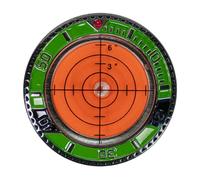 Lector verde de golf, ayuda de lectura de doble cara, marcador de pelota con característica, herramienta de entrenamiento portátil para detalles, accesorio de campo de golf, función añadida, uso en