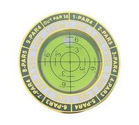 Lector verde de golf, herramientas de alineación de poner, calibre de 1.57 x 0.2 pulgadas con forma , dispositivo portátil con fácil lectura, entrenamiento al aire libre para hombres y mujeres