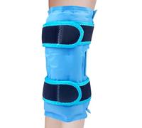 Lectorias Cojín de Gel, Bolsa Gel Frio con Banda Elástica, Bolsas Hielo para Lesiones, Hielo Rodilla, Paquete de Hielo, Envoltorio de Gel Frío Reutilizable para Tratamiento de Dolores y Lesiones
