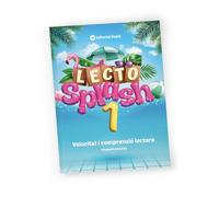 LECTOSPLASH 1 - Quadern de Comprensió i Velocitat Lectora en Català per a l'Estiu | Letra Lligada | Primer de Primària | 6 a 7 Anys | Exercicis i Repàs