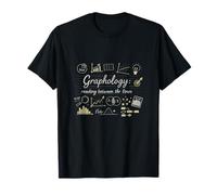 Lectura de grafología Entre líneas Ciencia de Datos Camiseta