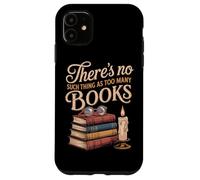 Lectura Divertida Bibliófilo Bibliotecario Amante de los Libros Carcasa para iPhone 11