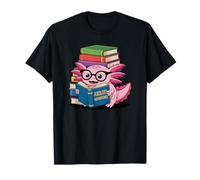 Lectura Divertida para Amantes de los Libros de Axolotl Adventures Camiseta