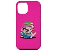 Lectura Divertida para Amantes de los Libros de Axolotl Adventures Carcasa para iPhone 12/12 Pro