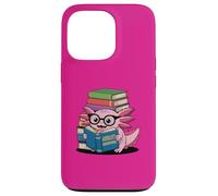 Lectura Divertida para Amantes de los Libros de Axolotl Adventures Carcasa para iPhone 13 Pro