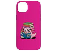 Lectura Divertida para Amantes de los Libros de Axolotl Adventures Carcasa para iPhone 14 Plus