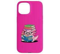 Lectura Divertida para Amantes de los Libros de Axolotl Adventures Carcasa para iPhone 15