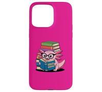Lectura Divertida para Amantes de los Libros de Axolotl Adventures Carcasa para iPhone 15 Pro MAX