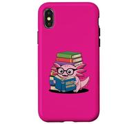Lectura Divertida para Amantes de los Libros de Axolotl Adventures Carcasa para iPhone X/XS