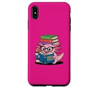 Lectura Divertida para Amantes de los Libros de Axolotl Adventures Carcasa para iPhone XS MAX
