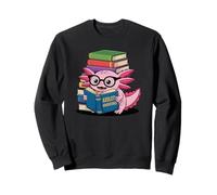 Lectura Divertida para Amantes de los Libros de Axolotl Adventures Sudadera