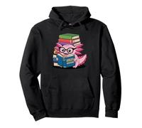 Lectura Divertida para Amantes de los Libros de Axolotl Adventures Sudadera con Capucha