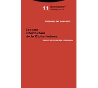 Lectura Intertextual De La Biblia Hebrea