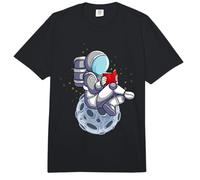 Lectura Leer Libros Lector Nerd Dibujos Animados Astronauta Luna Comfort Colors Adult Heavyweight T-Shirt