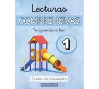 LECTURAS COMPRENSIVAS 1: Cuaderno de lecturas para aprender a leer.: Lecturas con letra ligada - Textos de iniciación - LEER, COMPRENDER Y APRENDER - Para niños de 5 a 8 años (Yo Aprendo a Leer)