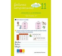 Lecturas comprensivas 11 / Editorial GEU / 3º Primaria / Mejora la comprensión lectora / Recomendado como apoyo / Actividades sencillas