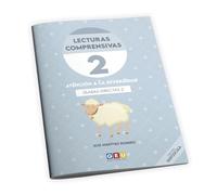 LECTURAS COMPRENSIVAS 2 - Cuaderno de Lecturas Comprensivas GEU | Libro aprender a Leer | Letra MAYÚSCULA - Sílabas directas 2 | Editorial GEU
