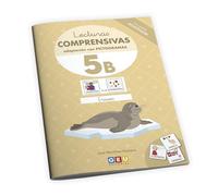 LECTURAS COMPRENSIVAS GEU CON PICTOGRAMAS | Aprender a Leer 6 años con Pictogramas con Pauta Montessori | Lecturas Comprensivas 5 B - Frases | Editorial GEU