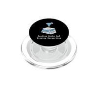 Lecturas de ficción para Amantes de los Libros & Margaritas PopSockets PopGrip para MagSafe