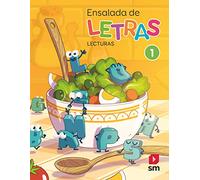 Lecturas: Ensalada de letras. 1 Primaria. Más Savia