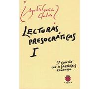 Lecturas presocraticas I (SIN COLECCION)