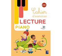 Lecture Piano CE1: Cahier d'exercices